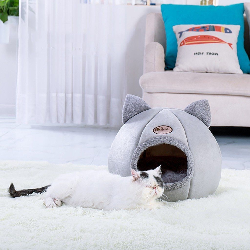 ComfyHouse™ - Niche pour chat ultra confortable - Ourrgrace