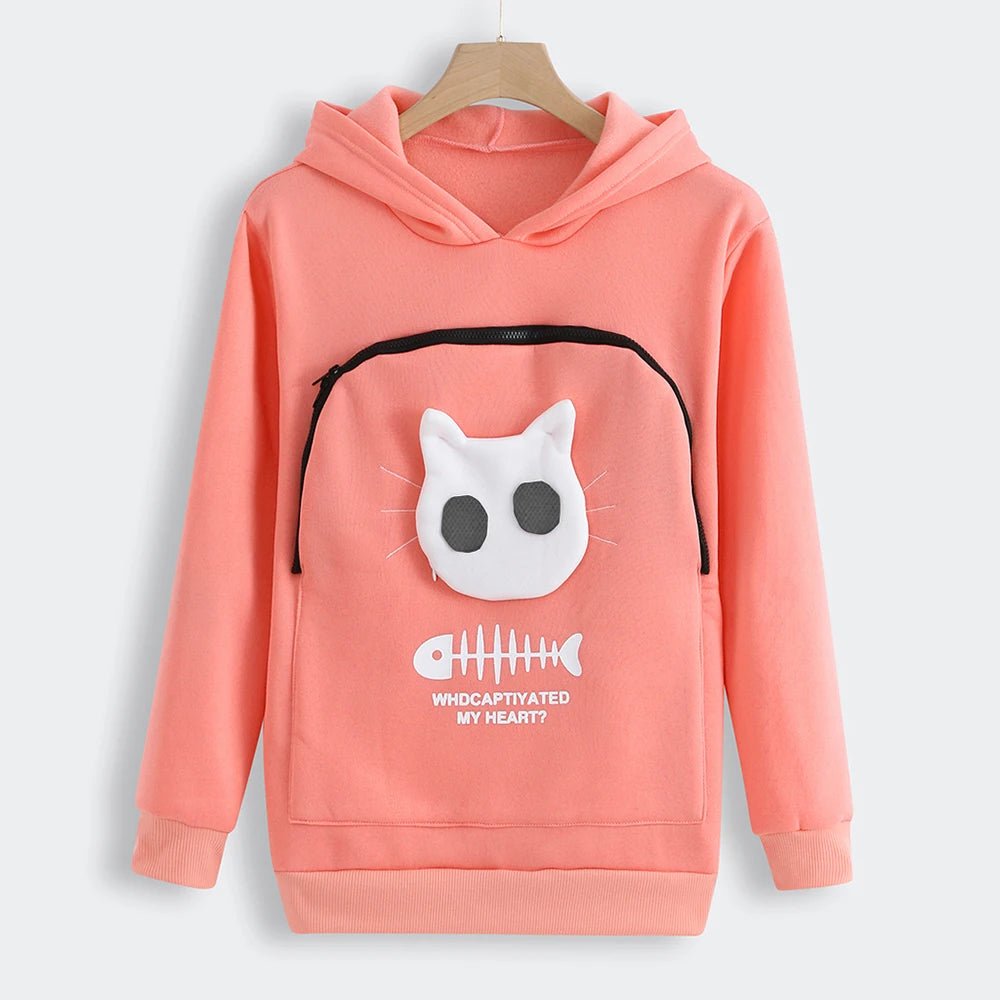 Sweat à capuche pour balade complice avec votre animal de companie! - Ourrgrace