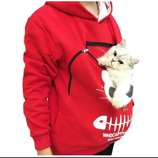 Sweat à capuche pour balade complice avec votre animal de companie! - Ourrgrace